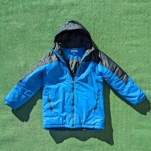 Columbia Outgrown Winter Waterproof Hooded Insulated Jacket Kids Youth XL EUC